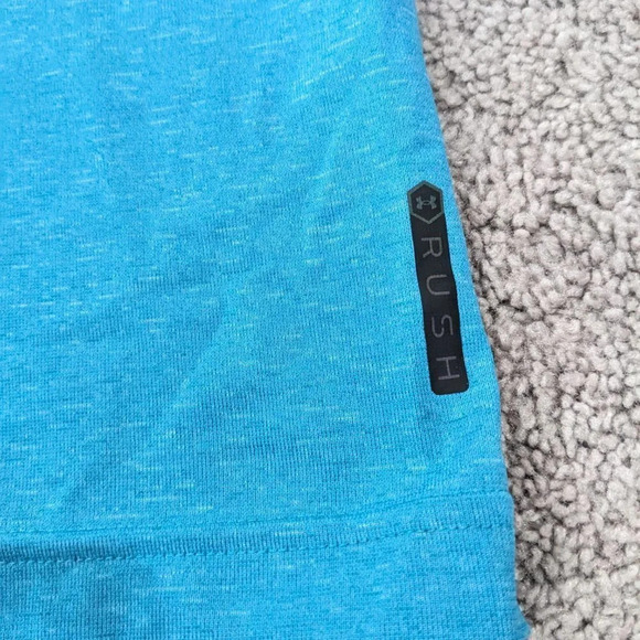 Under armor T-shirt, heatgear, celliant, rush, size medium light blue - Picture 5 of 6